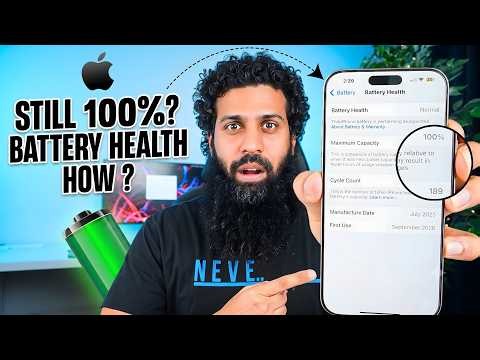This Is How I Kept iPhone Battery at 100% | iOS 26 & iOS 27 Battery Health Tips