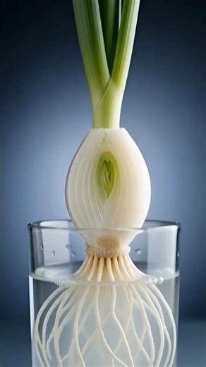 Spring Onion Germination Time Lapse 🌱 | Watch an Onion Grow in Days! #shortsfeed #shorts #timelapse