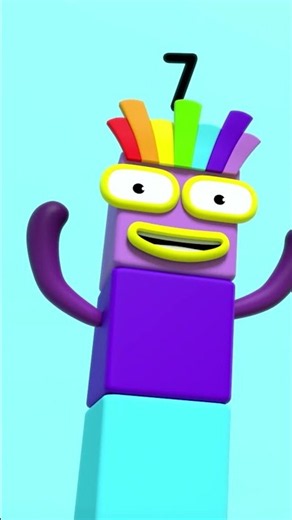 All About Numberblock 7! | Learn to Count for Kids | Number Cartoon | Numberblocks #shorts