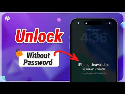 How to Unlock iPhone Without Password — 2026 Guide No Data Loss