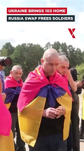 Ukraine-Russia Prisoner Swap | 103 Ukrainian Soldiers Return Home In UAE-Brokered Deal | VERTEX