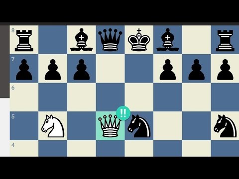 If you want to make your first brilliant move play this line of jobava London system.