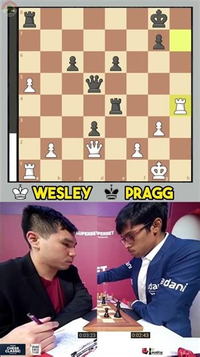 WESLEY SO VS PRAGGNANANDHAA !!!