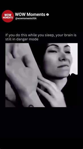 If you do this while you sleep, your brain is still in danger mode