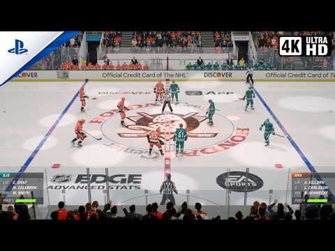 NHL 26 | San Jose Sharks @ Anaheim Ducks Gameplay (PS5 Pro 4K 60FPS)