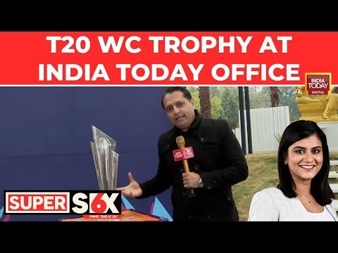 Watch: Nikhil Naz Hosts ICC T20 World Cup Trophy At India Today MediaPlex Ahead Of 2026 Tournament