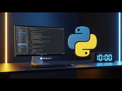 Install Python in 10 Minutes 😱 | Windows 11 Full Setup + First Code 🔥