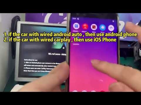 iHeylinkit NEW Wireless CarPlay Android Auto Wireless Adapter Smart Mi