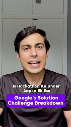 Google Solution Challenge Hackathon 🚀 | Can You Solve Real Problems?