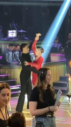 Ezra Sosa and Julia Styles rehearse for 'DWTS' horror night