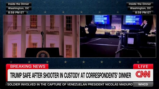 WATCH: CNN's Wolf Blitzer witnessed the White House Correspondents Dinner SHOOTING.Blitzer was headed to the men's room and was near the shooter.Per Blitzer: "All of a sudden I start hearing gunshots in the hall right near me...the next thing I knew, a police officer threw me to the ground and was on top of me... Of course first thing went through my mind, is he trying to shoot me? ... I was very close to him as the gunshots were fired."