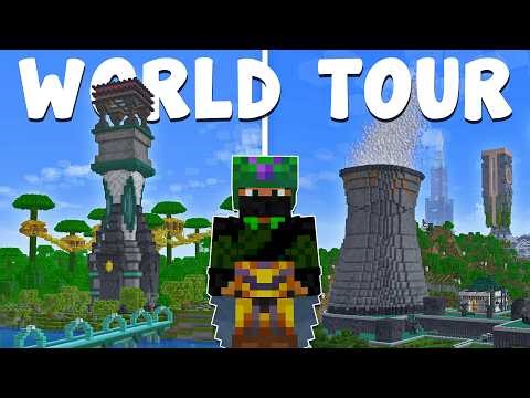 A Complete Tour of My Minecraft Forever World!