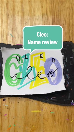 Replying to @leᆼ The name Cleo, a name review #names #namereview #cleo | cleo