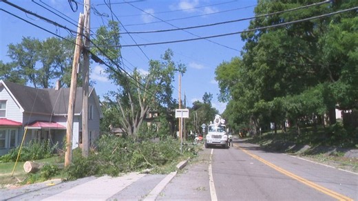 Gallery: Victor residents clean up storm damage from Saturday's severe weather