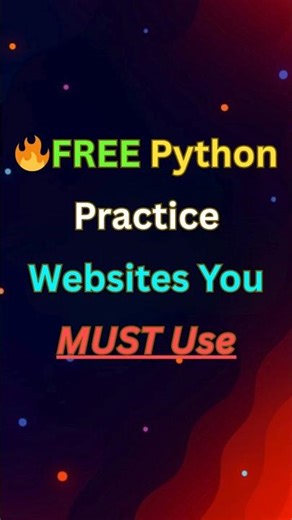 👉 FREE Python Practice Websites You MUST Use