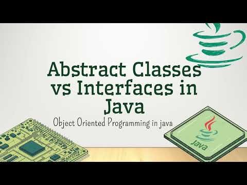 Java OPPS | Abstract classes vs Interfaces | Java Project