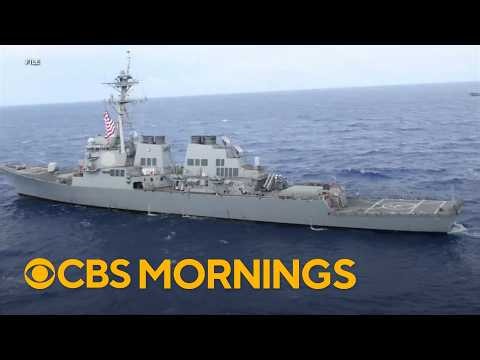 U.S. Navy destroyer lost power for 4 days while deployed in South China Sea