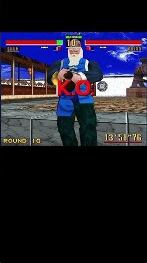 Virtua Fighter 2 - Shun_202600617_Short #VF2 #Shun #PS3 #RetroGames #Shorts