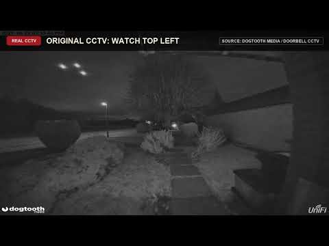Proof Aliens Are Already Here? Doorbell CCTV Catches Three Lights