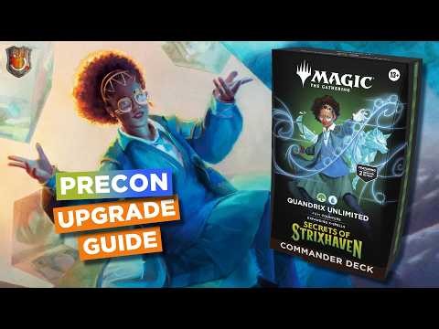 “Quandrix Unlimited” Precon Upgrade | Secrets of Strixhaven | The Command Zone 737 | MTG EDH Magic