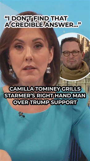 Camilla Tominey grills Sir Keir Starmer's right hand man over whether he supports Donald Trump's actions in Venezuela. Chief Secretary to the Prime Minister Darren Jones was asked multiple times whether he backed the President and his capturing of Nicolas Maduro. Speaking on GB News, host Camilla said: "You must have an opinion as to whether Donald Trump has acted in accordance with international law and correctly here. Do you back President Trump on this or not? Yes or no?" | GB News