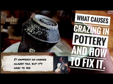 What causes crazing in pottery? (How to fix and myths)