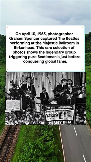The Beatles Live in Birkenhead: 1963 🎸 #TheBeatles #Shorts