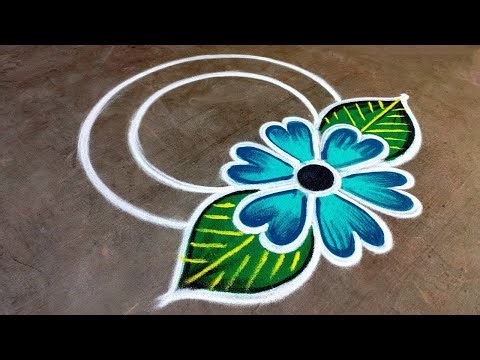 2026 newyear rangoli designs|newyear beautiful big rangoli|newyear freehand rangoli|Amazing rangoli