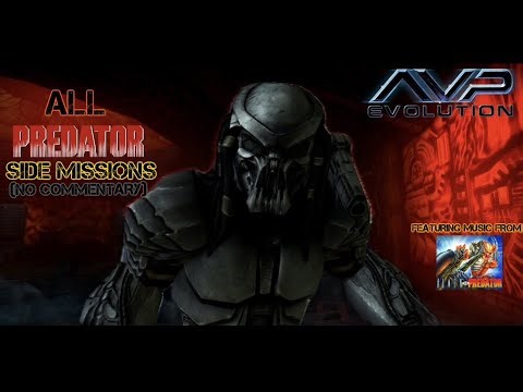AVP: Evolution (2013) - All Predator Side Missions (No Commentary)