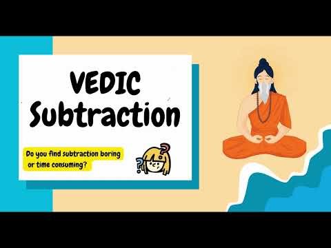 SUBTRACTION BY VEDIC METHOD ( NIKHILAM SUTRA)