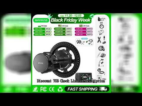 Bafang 750W 48V Kit Mid Drive Motor BBS02 BBS02B Electric Bicycle eBike Conversion Kit Powerful Cent