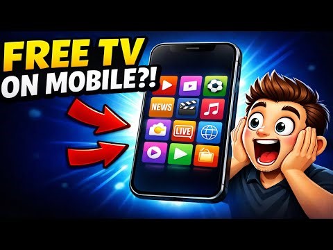 Free TV on Mobile?! 😱 Watch 7000+ Live Channels FREE (No Cable)