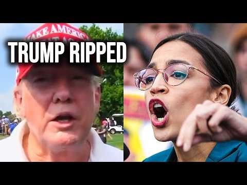 Trump ROCKED As AOC Drops Brutal Truth Over Trump Getting Kicked Out