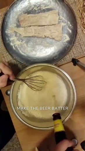 Battered cod
