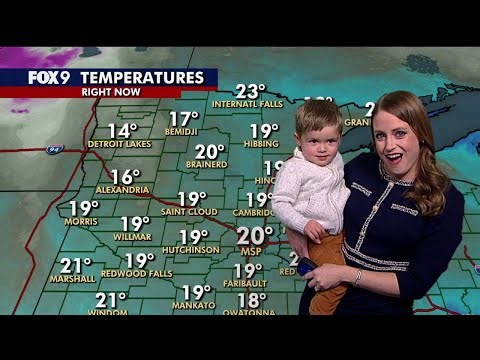 Jennifer McDermed brings family for last day at FOX 9