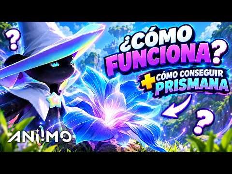 Cómo FUNCIONA la FLOR en ANIIMO y CONSEGUIR un PRISMANA🥀
