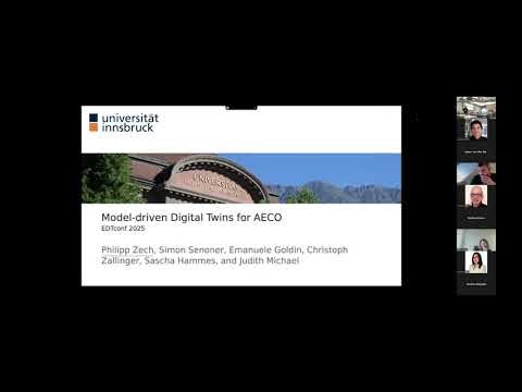 Model-driven Digital Twins for AECO