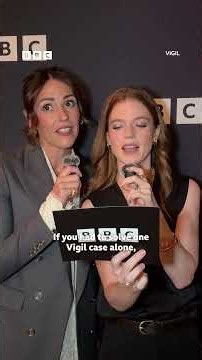 Quickfire Questions with Suranne Jones and Rose Leslie - BBC