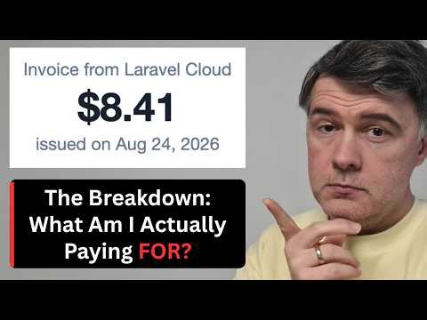 My Laravel Cloud Invoice for 4 Hobby Projects