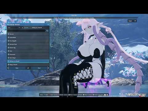 PSO2 NGS Character Creation Tutorial, Simple Jellyfish Mia