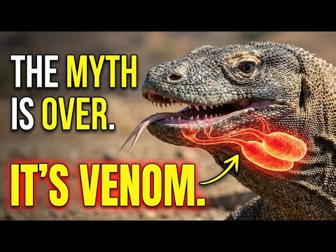 How A Komodo Dragon Bite Actually Kills (It’s Not Bacteria)