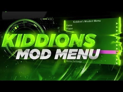 NEW - KIDDIONS MOD MENU 2026 FREE - GTA 5 ONLINE MOD MENU DOWNLOAD PC - GTA V HACK + CHEAT SVT