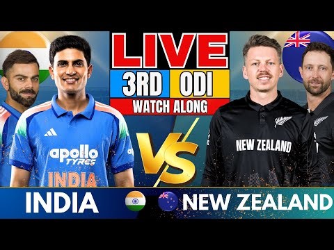 LIVE: India vs Newzealand 3rd ODI 2nd Innings | IND vs NZ Live Cricket Score & Hindi Commentary