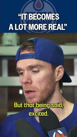 McDavid "really excited" for Team Canada