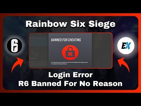 How to Fix Rainbow Six Siege Login Error - Ubisoft Connect Server Down (R6 Banned For No Reason)