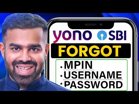 Yono SBI Forgot Username And Password | Yono SBI Login Problem | SBI Forgot Mpin