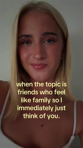 When the Topic is Friends Who Feel Like Family | Theelliebarker