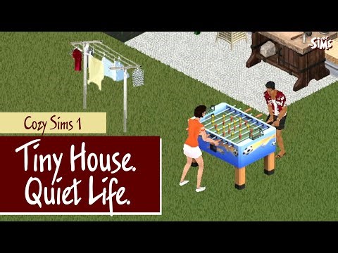 The Sims 1 | Quiet Life in a Tiny House (1 Hour) (No commentary, original sounds)
