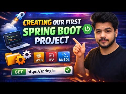Creating Our First Spring Boot Project | Complete Setup Guide 💻🔥