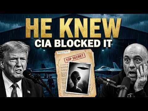 "They Blocked Trump": Joe Rogan on the CIA's Secret Alien Technology Race